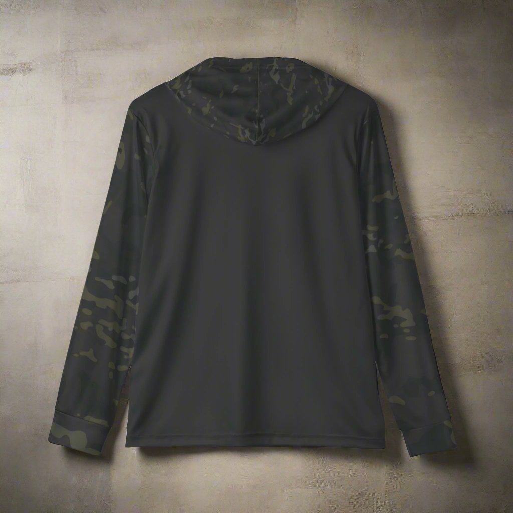 Multicam Blackout Contrast Sleeve Warmup Hoodie