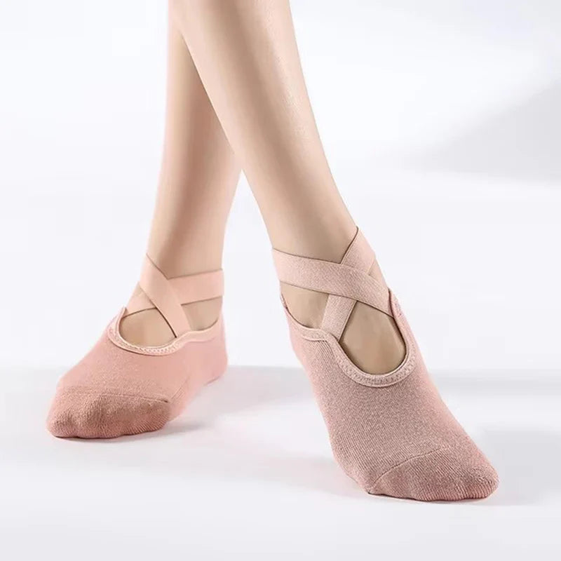 Yoga Socks Cotton Silicone