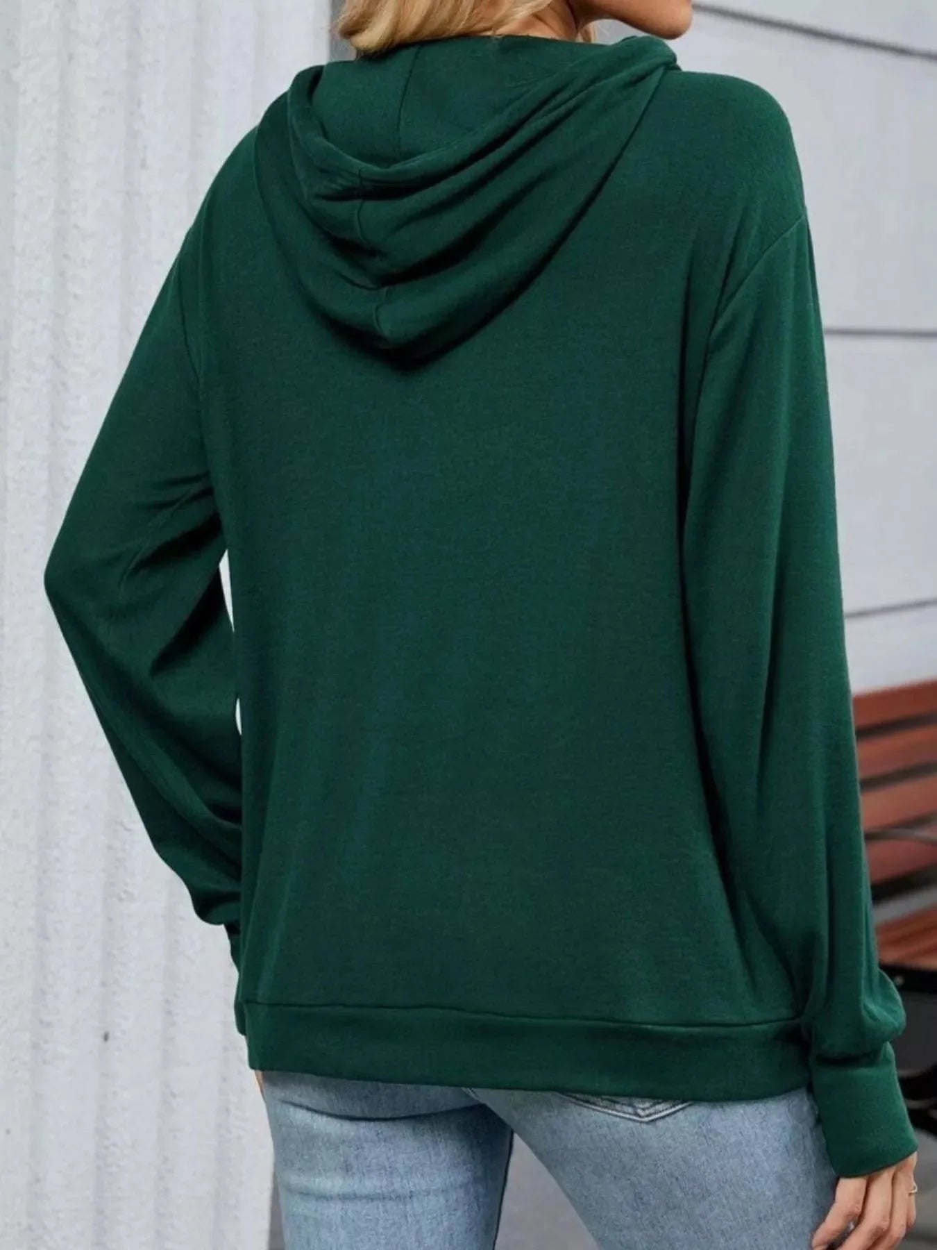 Mama Bear Drawstring Womens Long Sleeve Hoodie