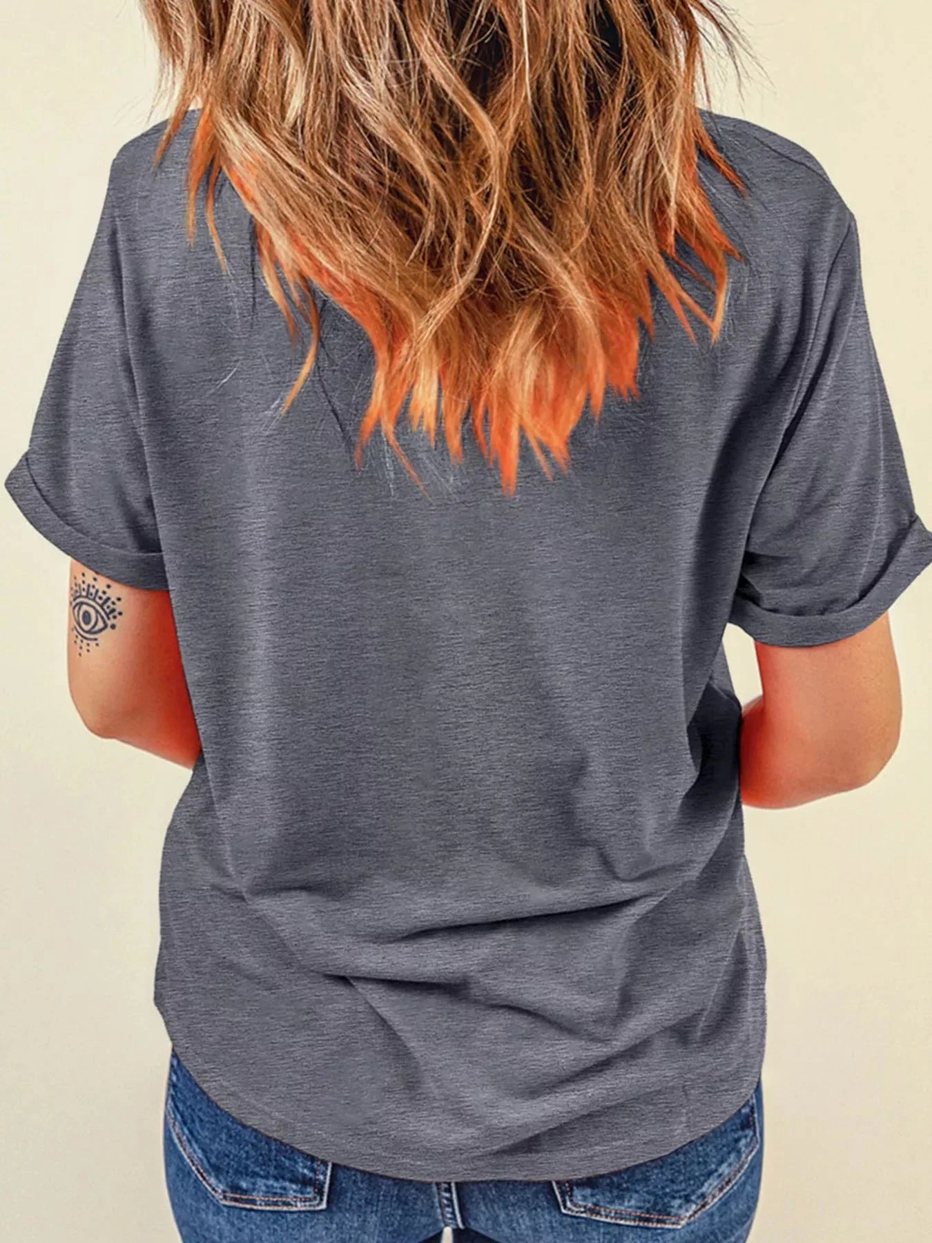 Plus Size Spooky Season Halloween Graphic T Shirt