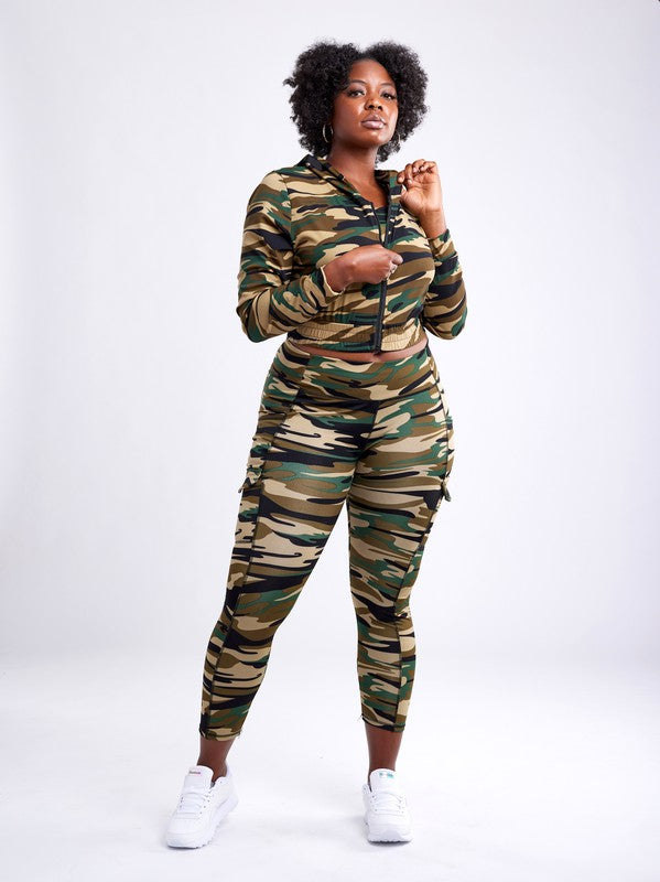 ZipFit Active Crop Hoodie - Free Shipping!