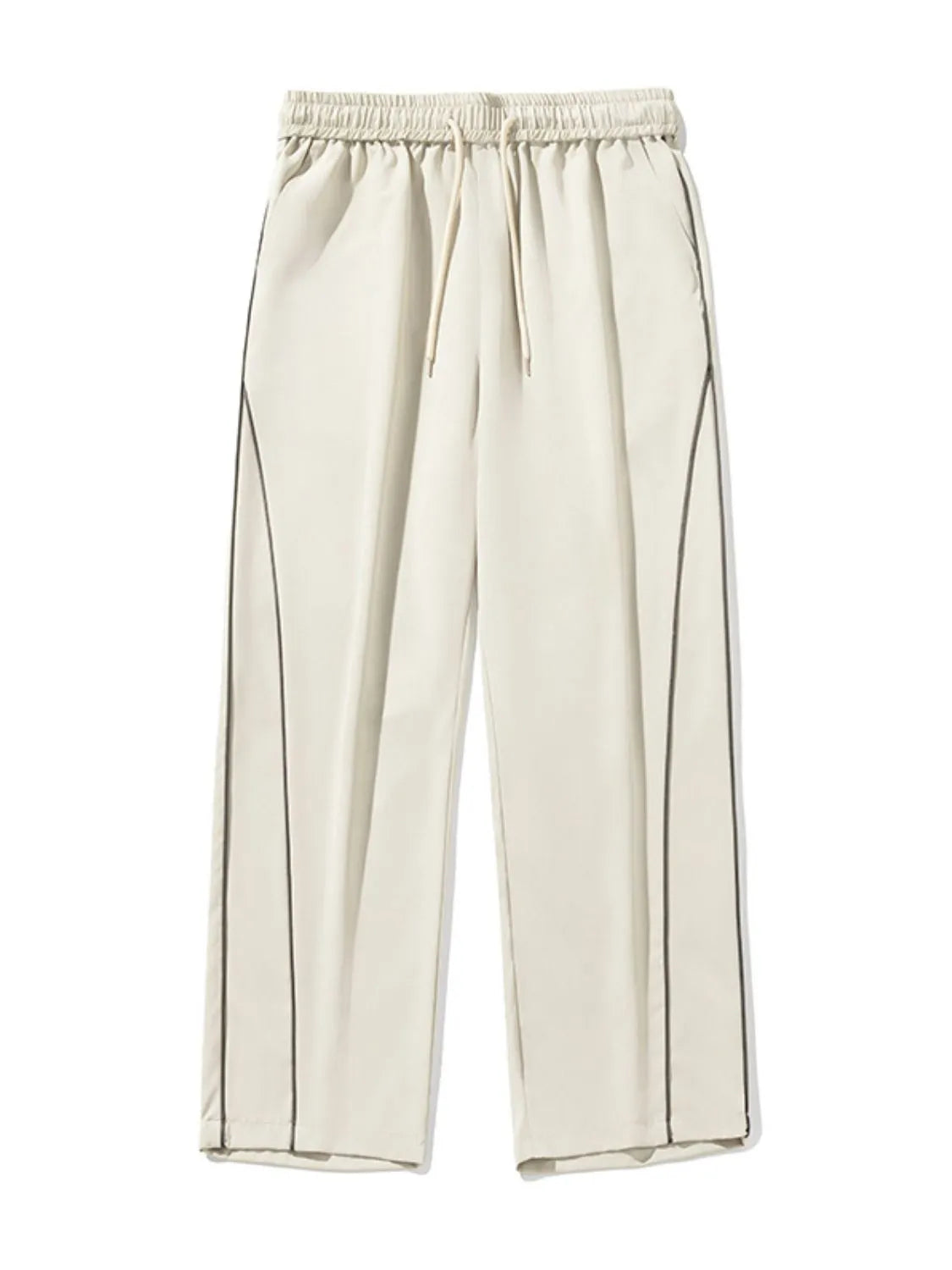 Men's Contrast Straight Sweatpants