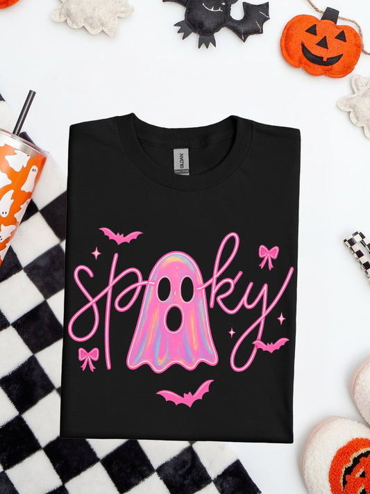 Gildan Halloween Spooky Iridescent T-Shirt