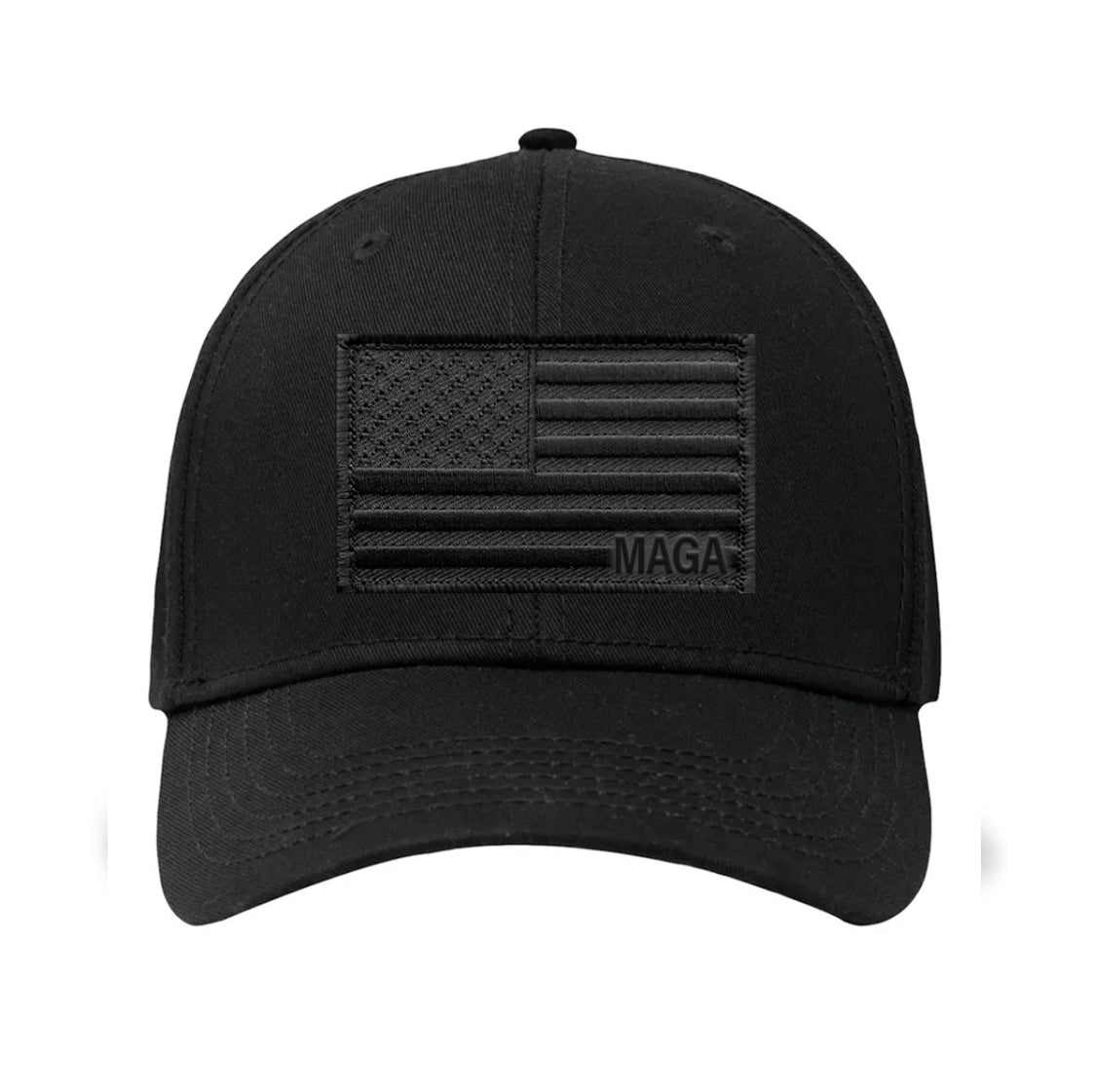 FLEX-FIT - AMERICAN Flag Blackout Hat