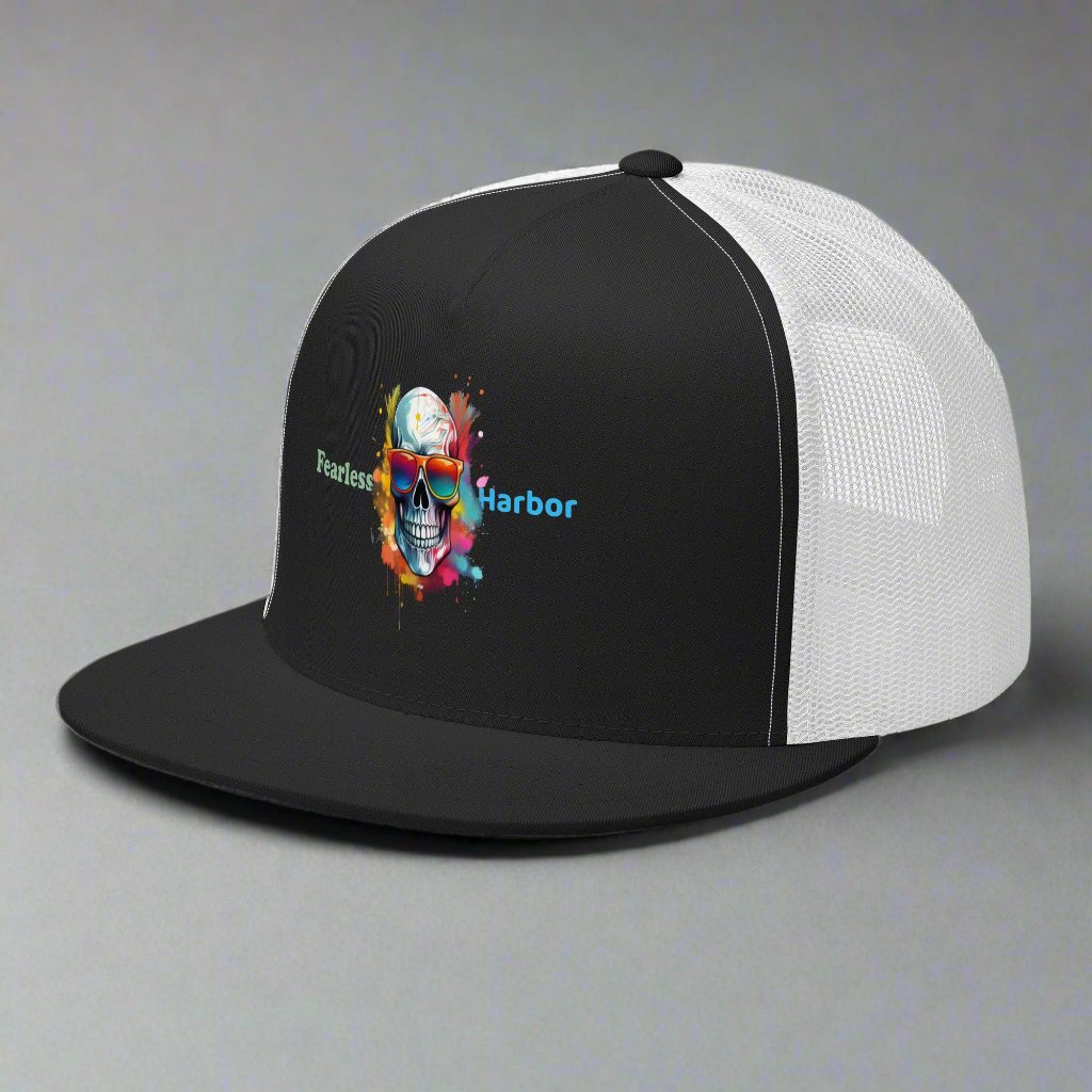 Bold Skull Snapback Hat