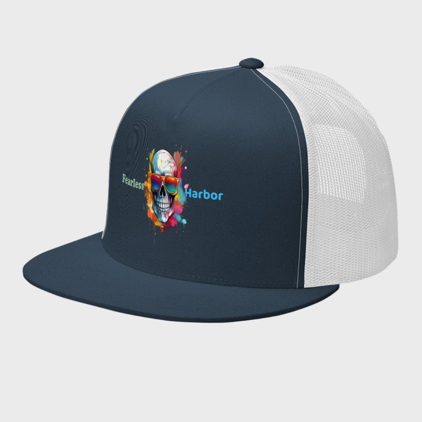 Bold Skull Snapback Hat