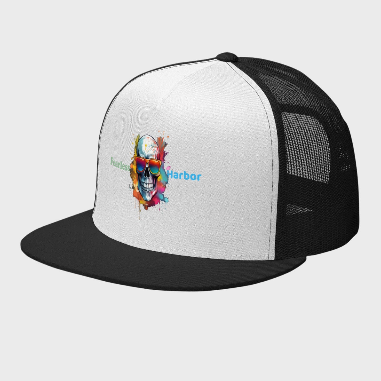 Bold Skull Snapback Hat