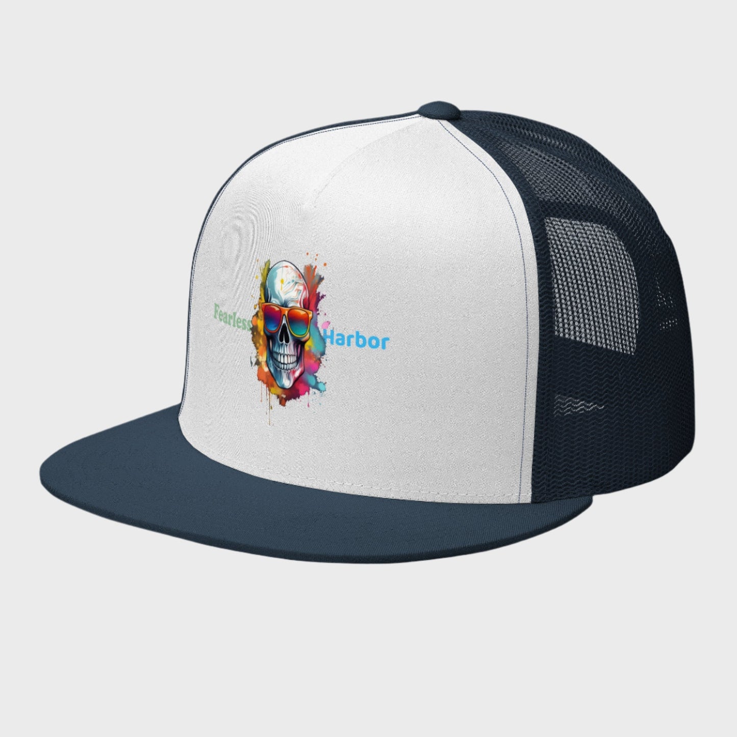 Bold Skull Snapback Hat