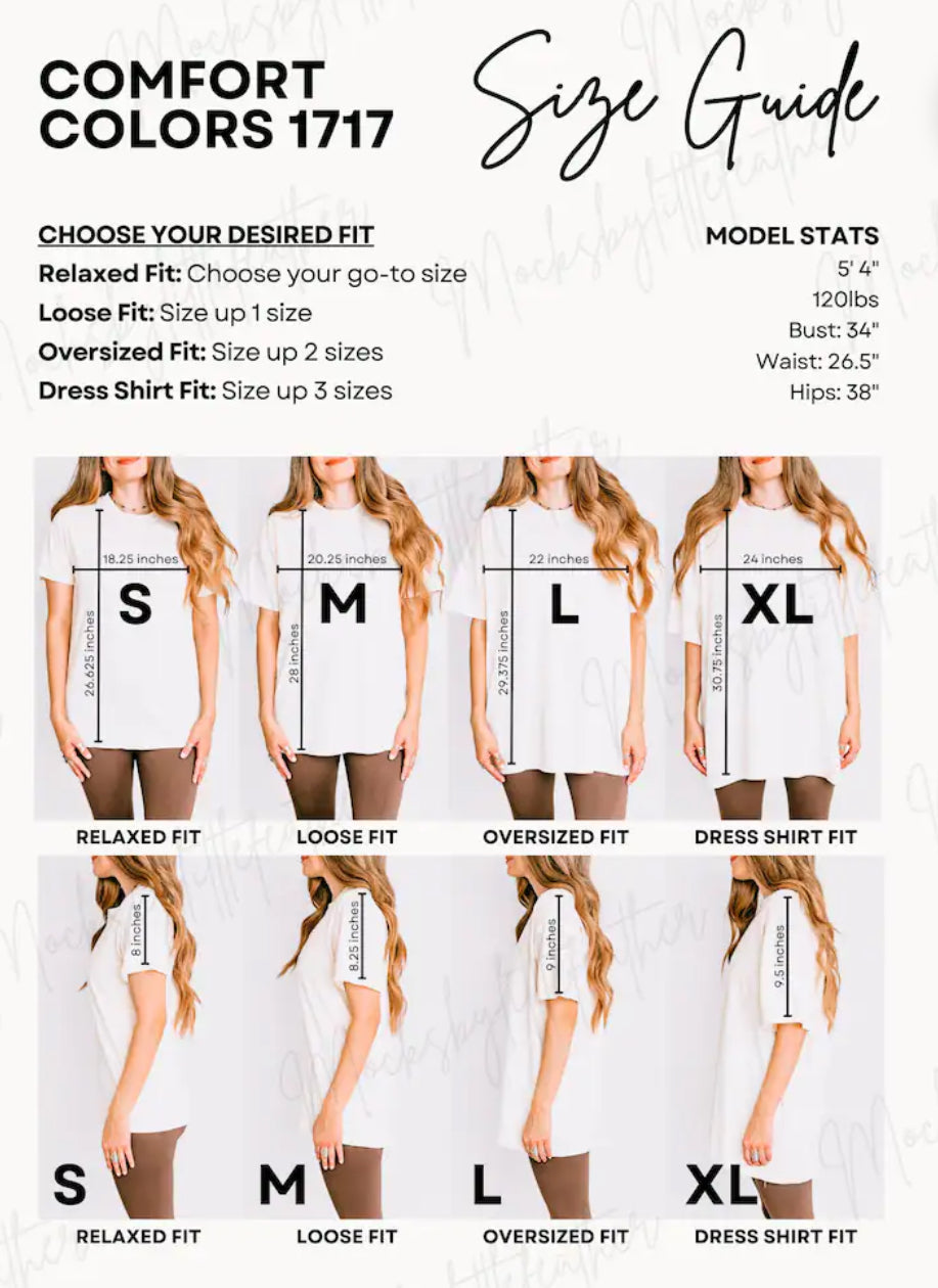 Purple Comfort Colors Tee with Checkered Ghosts and Pumpkins