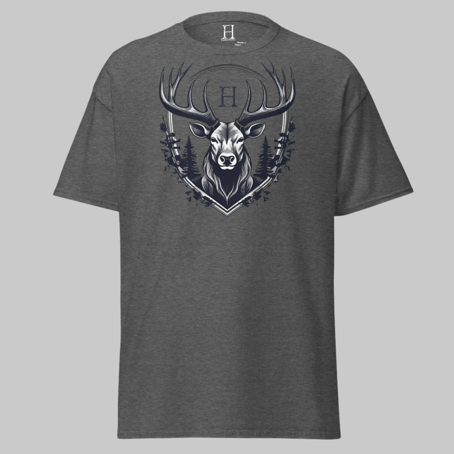 Men's Shadowed Buck Crest Hunting Tee