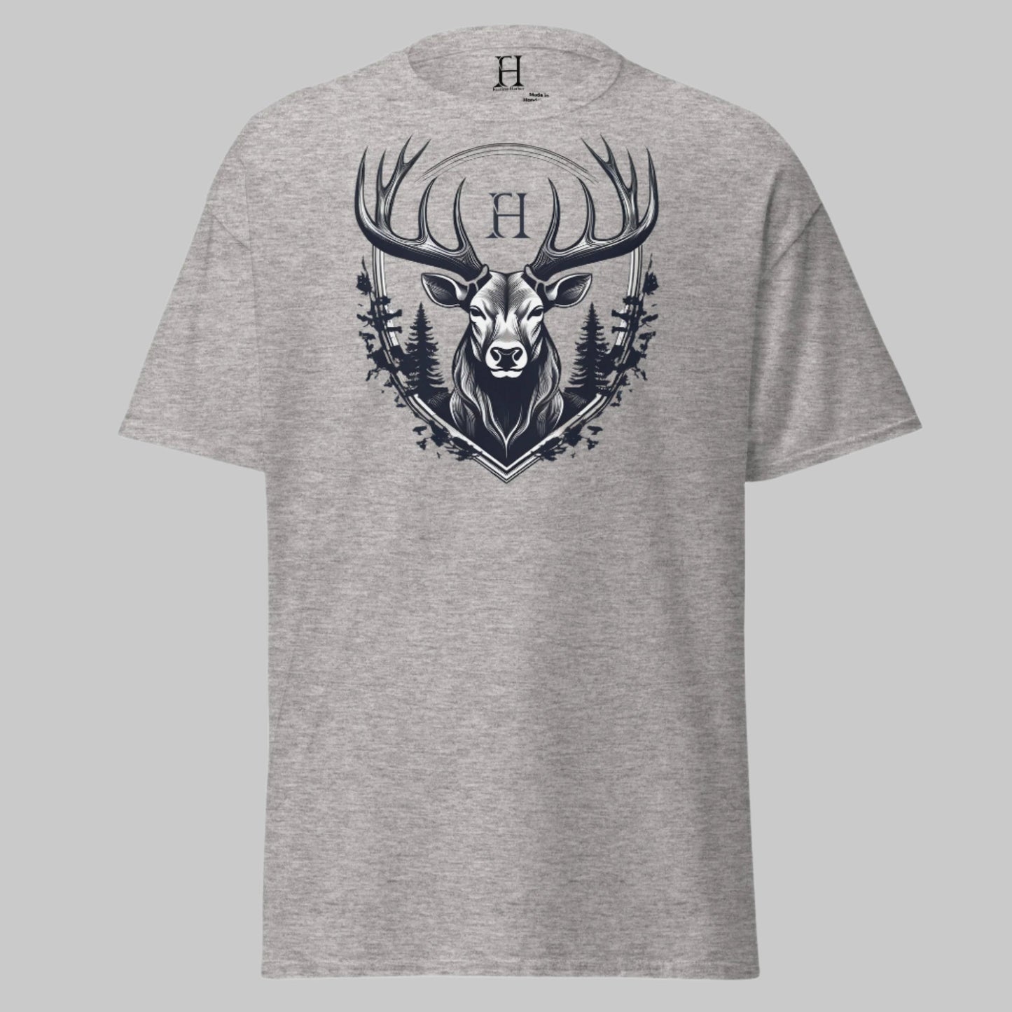 Men's Shadowed Buck Crest Hunting Tee