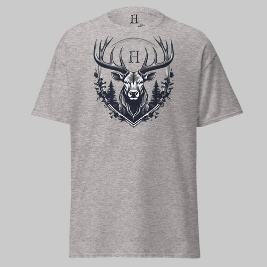 Men's Shadowed Buck Crest Hunting Tee