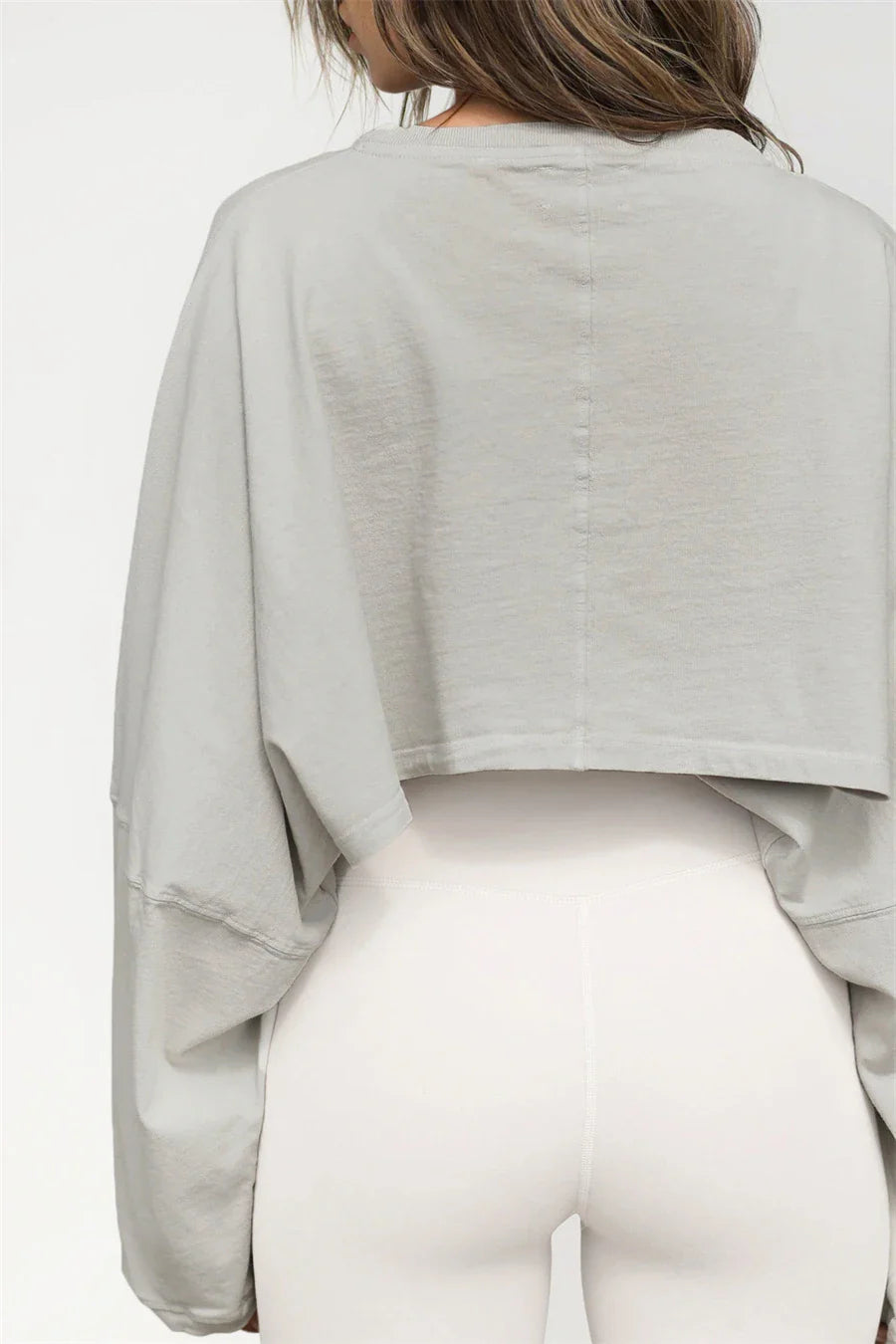 FlexiFit Women's Long Sleeve Sports Crop Top