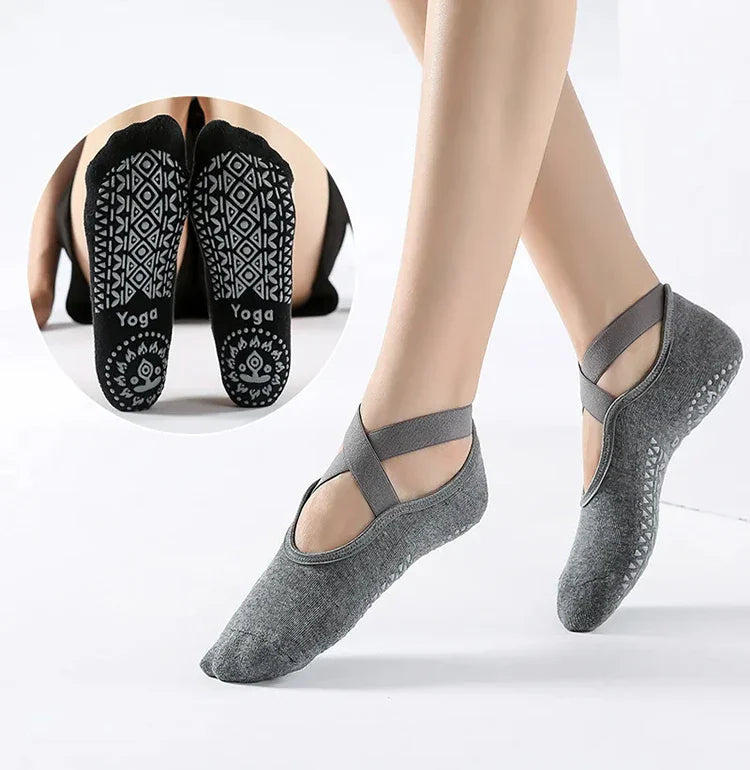 Yoga Socks Cotton Silicone