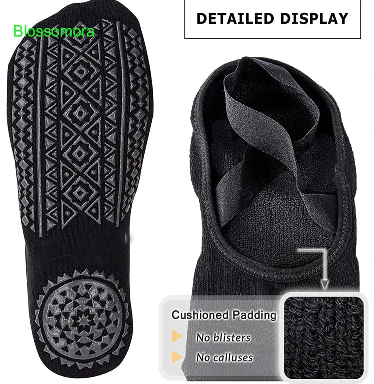 Yoga Socks Cotton Silicone
