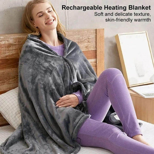 USB Electric Heated Throw Blanket
