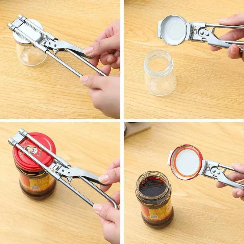 Adjustable Stainless Steel Jar & Bottle Opener