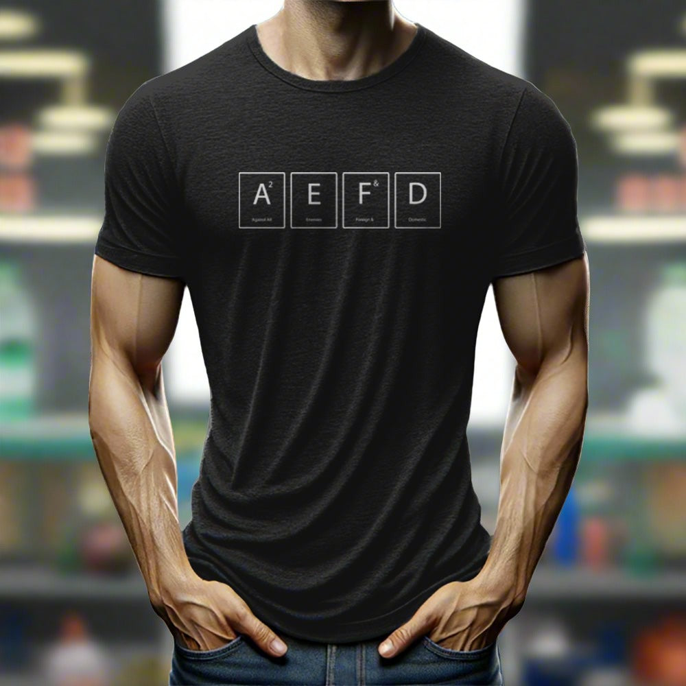 Against All Enemies T-shirt (Elemental)