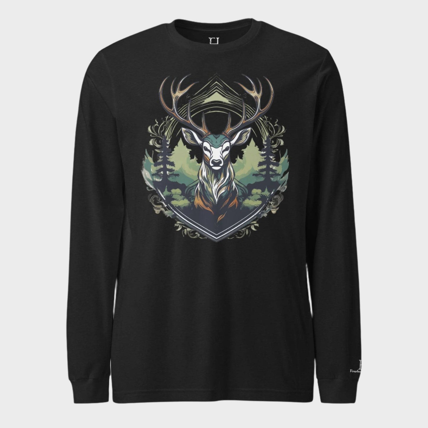 Women's Deer Crest Long Sleeve Tee