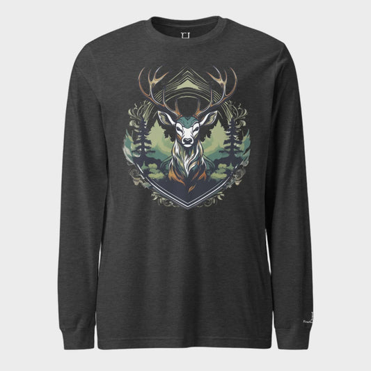 Women's Deer Crest Long Sleeve Tee