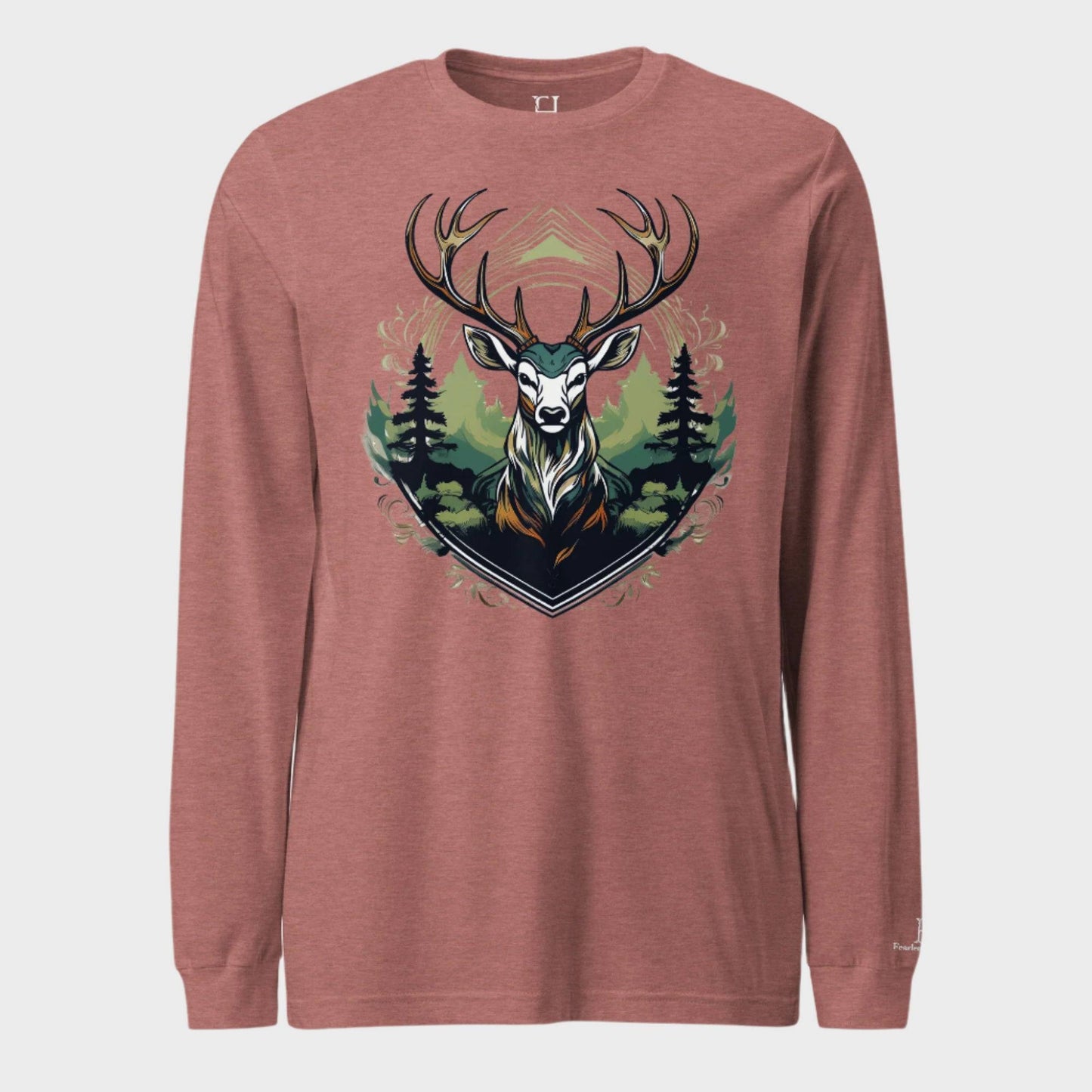 Women's Deer Crest Long Sleeve Tee