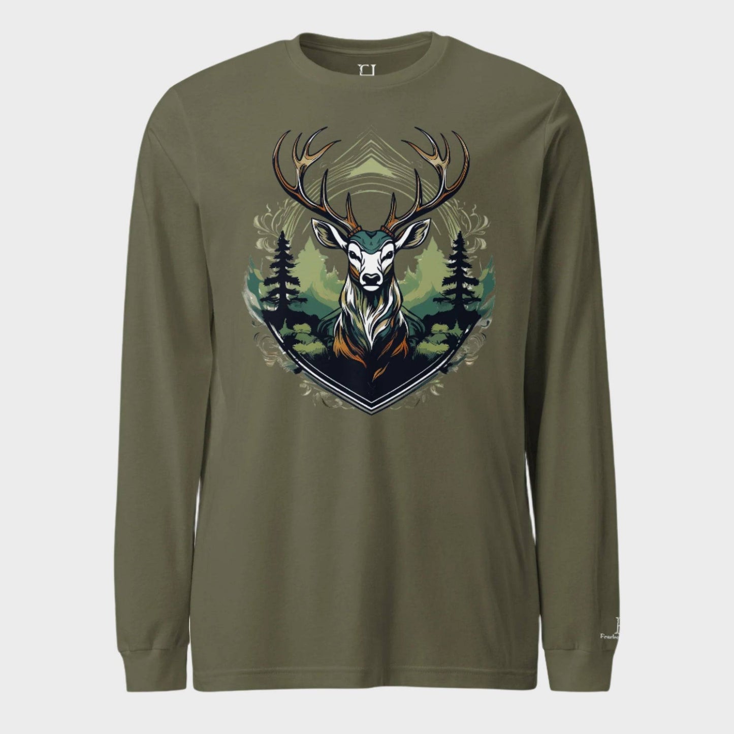 Women's Deer Crest Long Sleeve Tee
