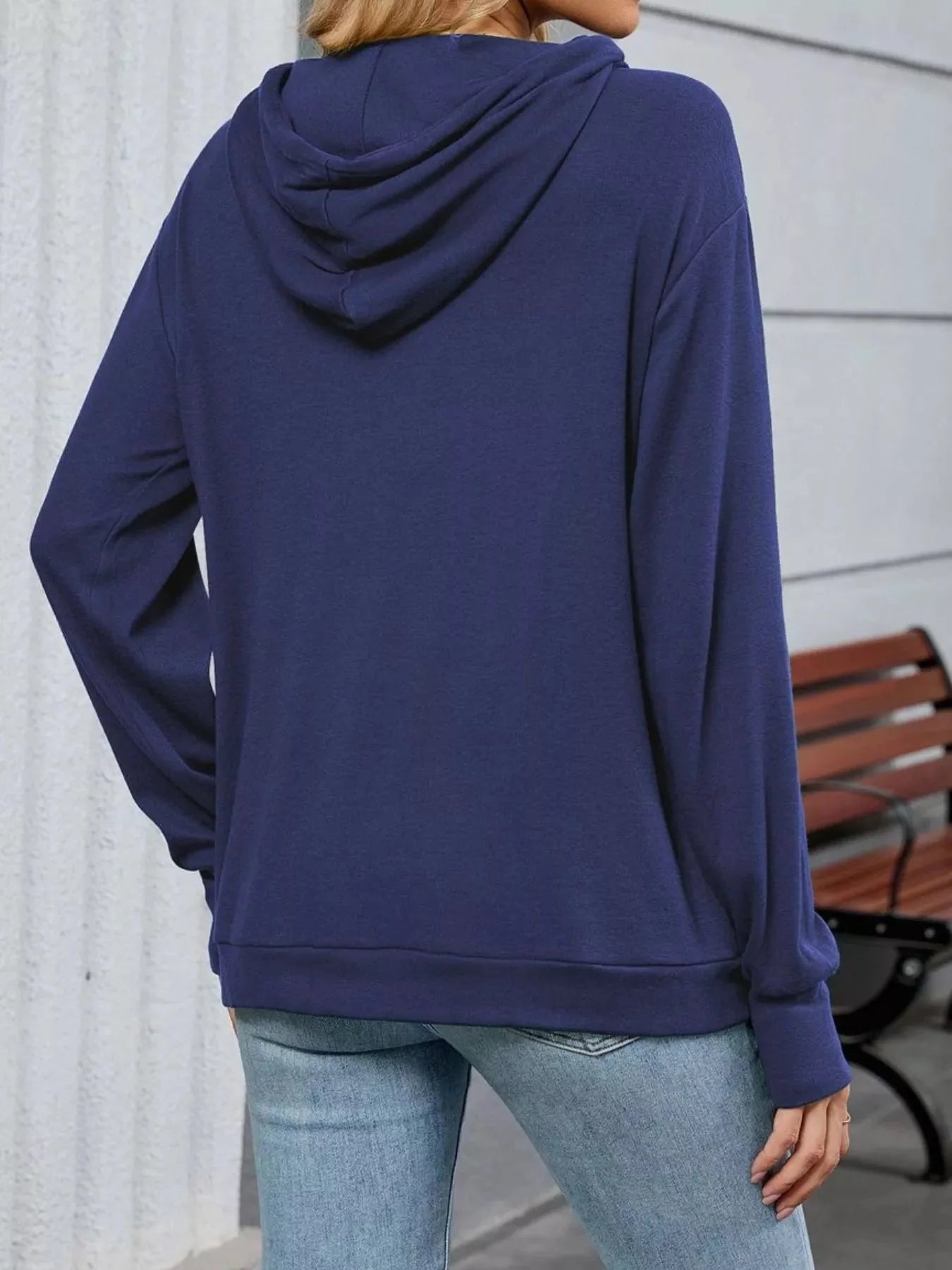 Mama Bear Drawstring Womens Long Sleeve Hoodie